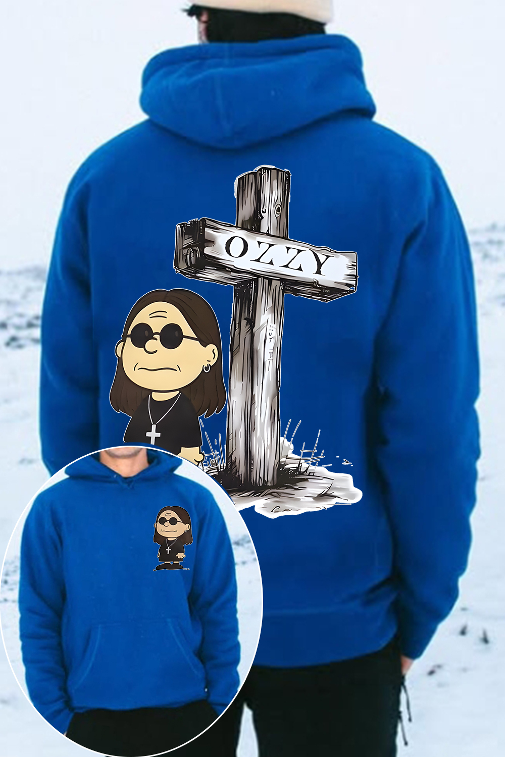 Ozzy and Charlie Brown Hoodie
